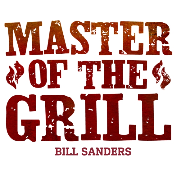 Grill Master Personalised Pint Glass, Gifts Red