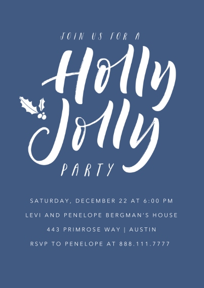 Holly Jolly Party 8x6