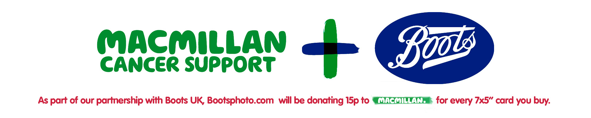 Proud to Support Macmillan | Snapfish UK