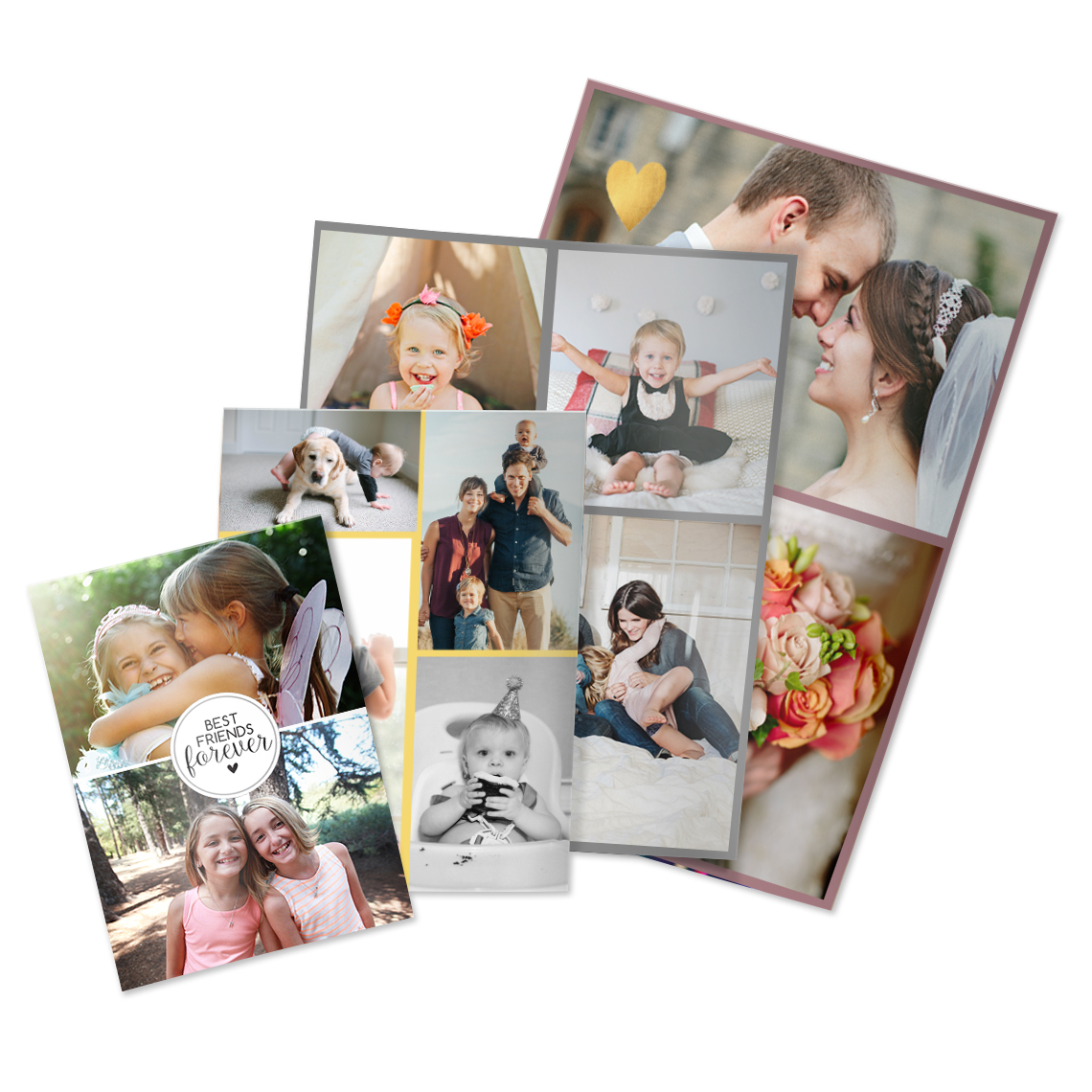 7x5 Collage Photo Print Gloss Finish Collage Prints Prints