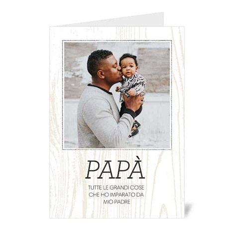 biglietti di auguri personalizzati festa del papà