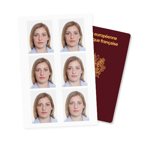 Photo de passeport et de portefeuille représentant