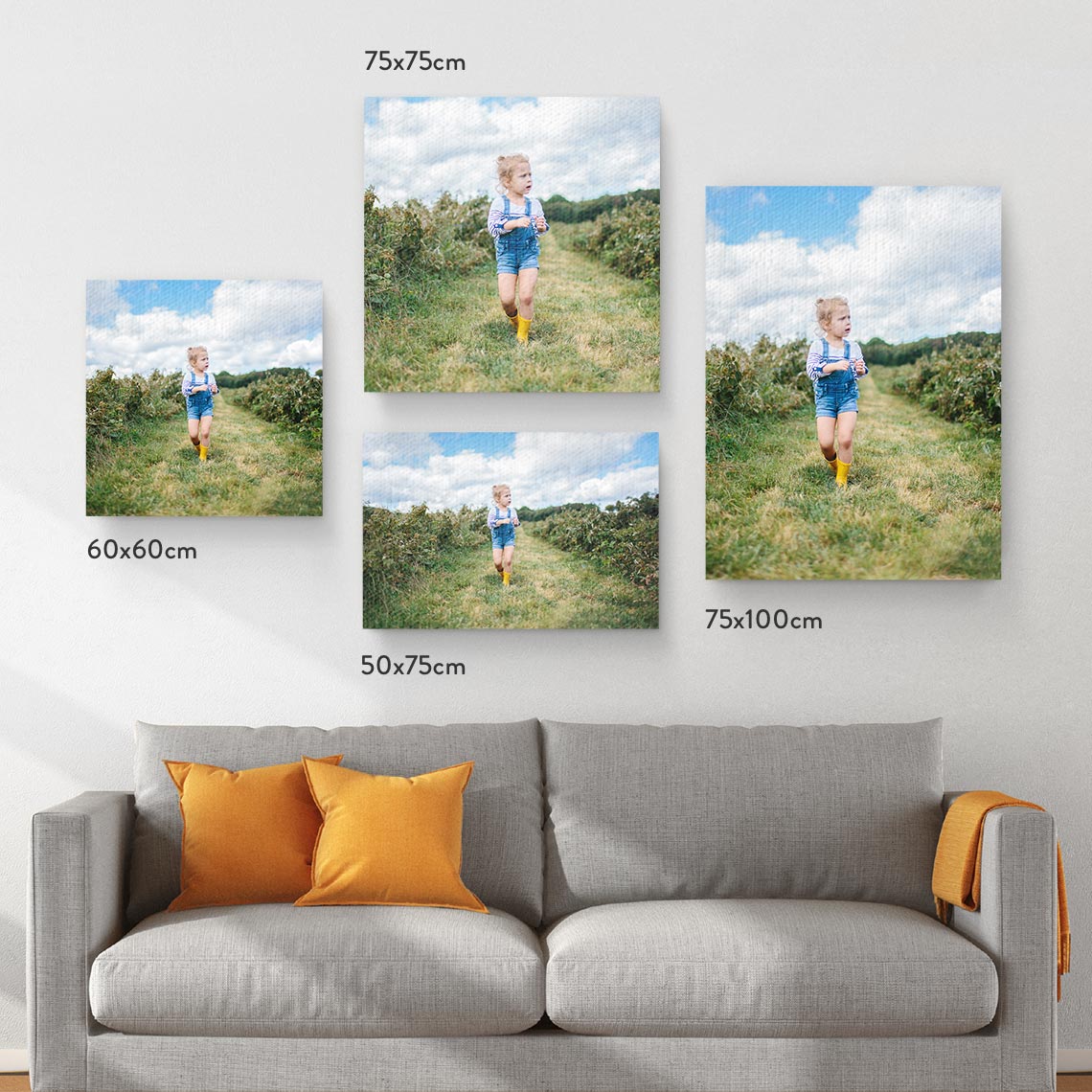 50x75cm (20x30") Classic Canvas | Large Canvas | Canvas & Home Decor