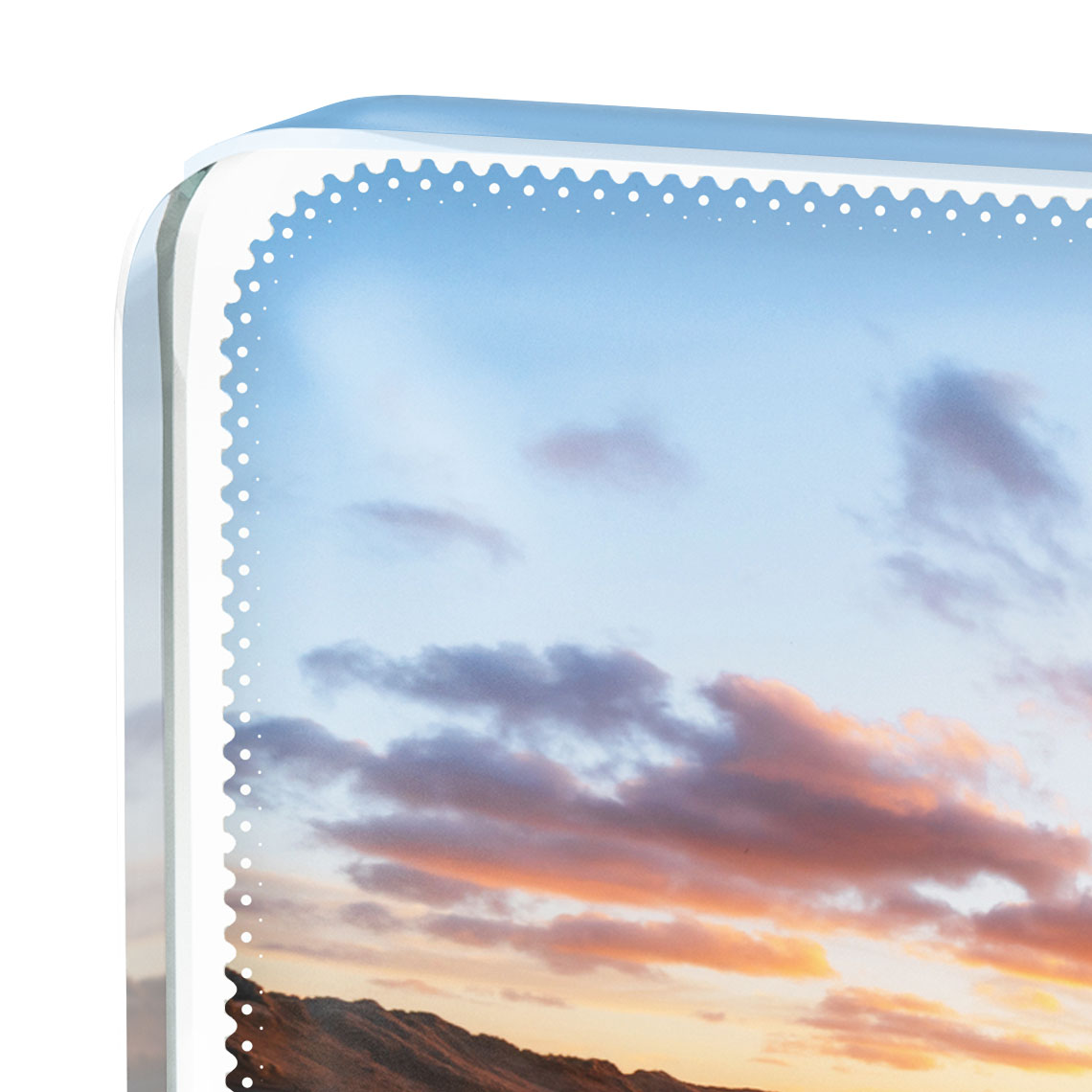 Photo Blocks Glass Photo Block Snapfish AU