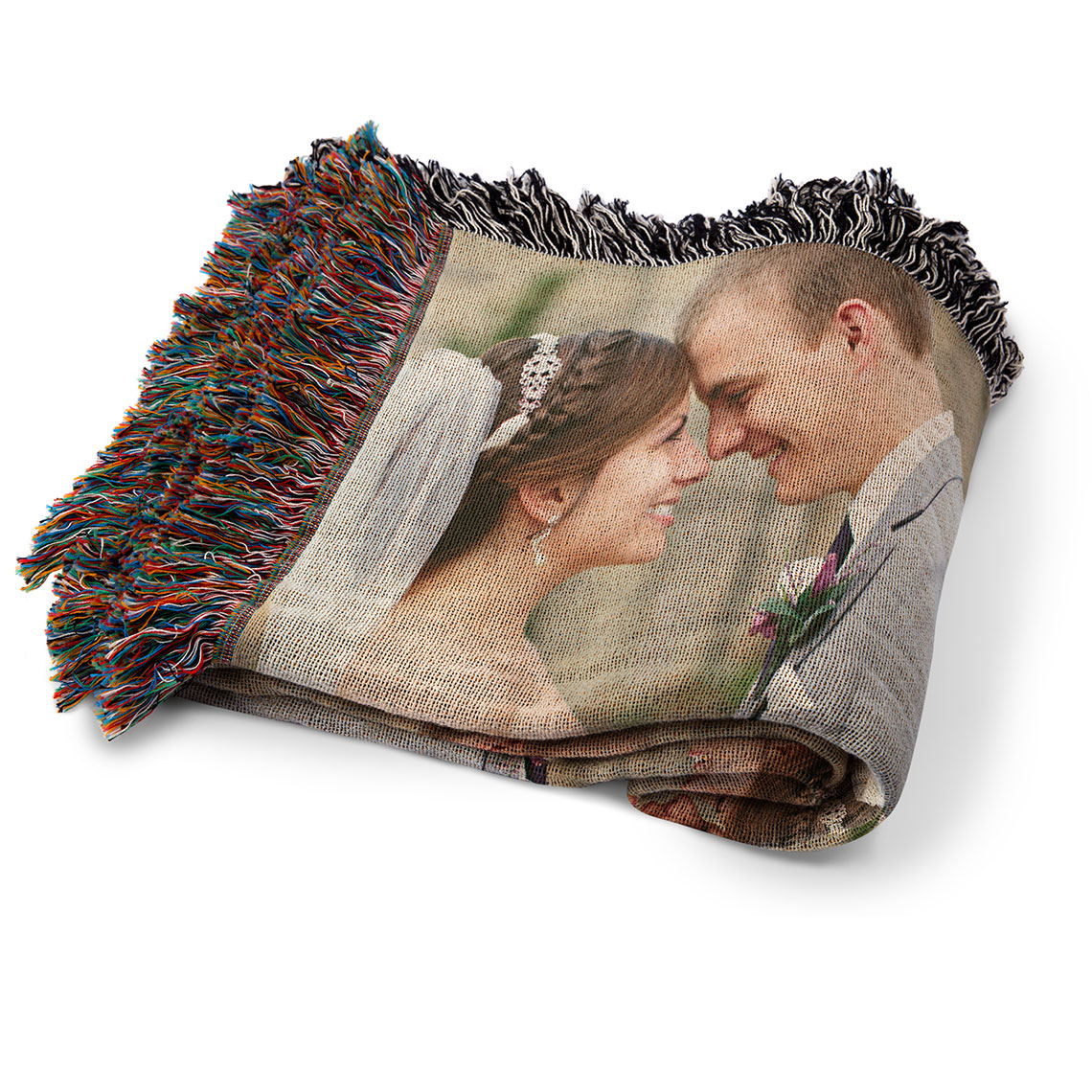 Woven Photo Blanket 50x60 Blankets And Woven Photo Blanket