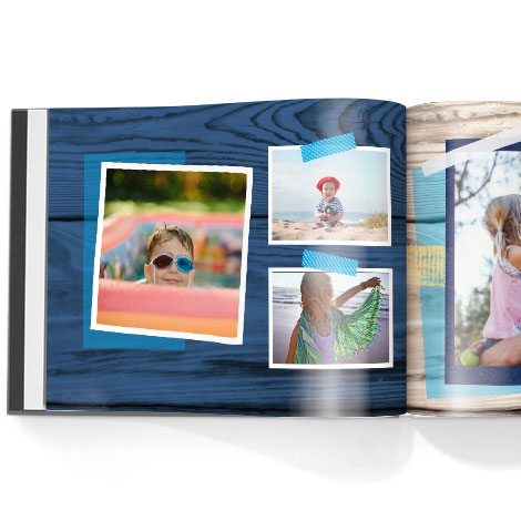 Photo book. Life is an adventure theme