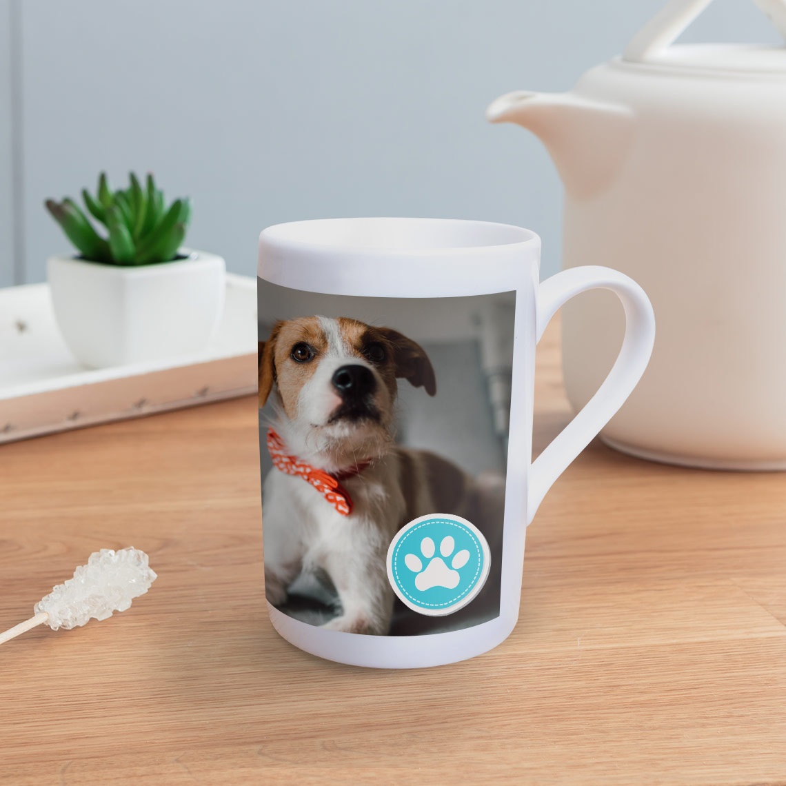 personalised porcelain cup