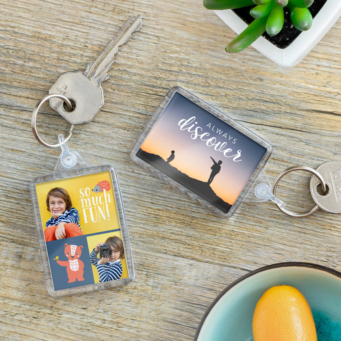  Photo Acrylic Keyring