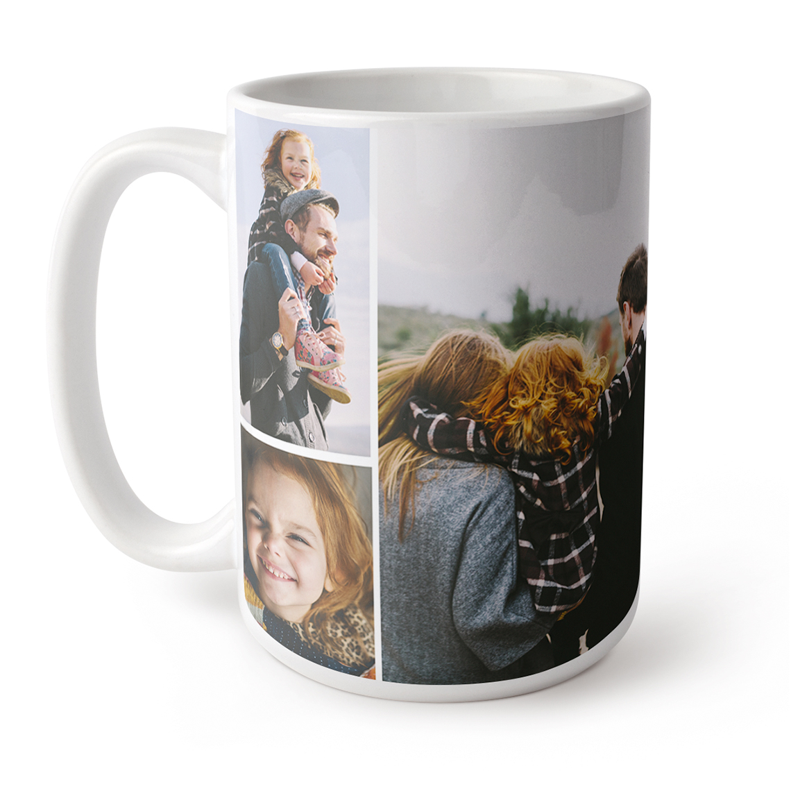Create 15oz Collage Photo Coffee Mug Personalized Mugs Snapfish US