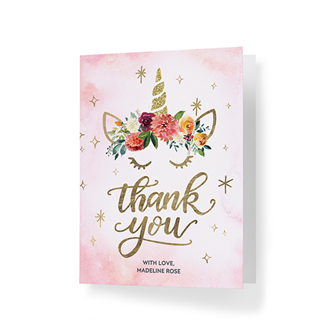 Kid Thank You Cards