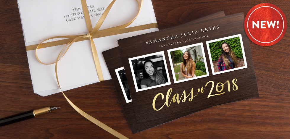 REAL FOIL-STAMPED CARDS