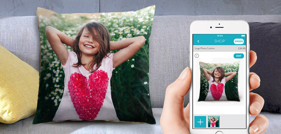 Make Photo Cushions on Your Phone