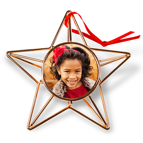Copper Wire Star Ornament