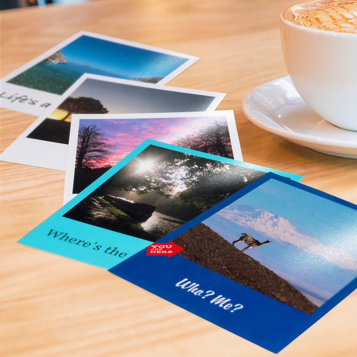 Set of Retro Prints, 4x5" Gloss Retro Prints Prints Snapfish UK