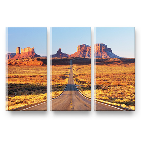 Split Canvas image With 3 Different Sizes