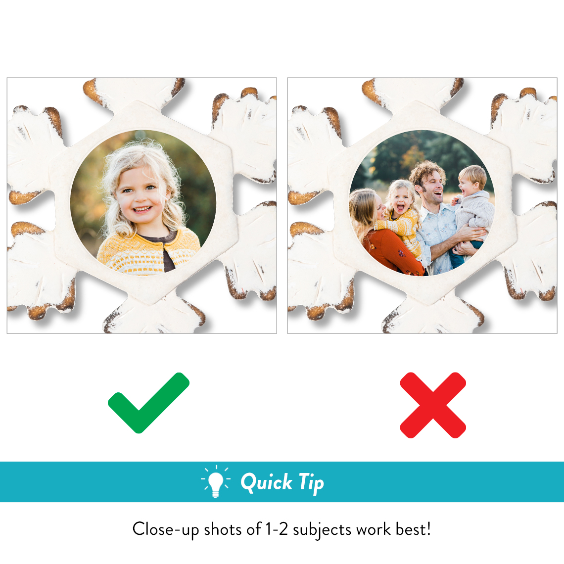 Rustic Snowflake Ornament