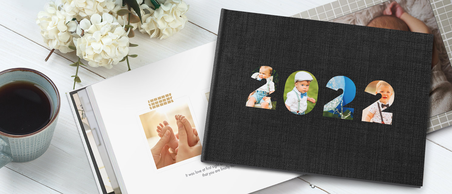 11x8" Linen Photo Books Year Book Snapfish UK