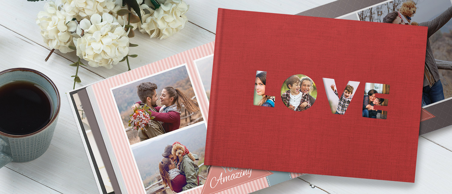 11x8" Linen Photo Books DieCut Covers Snapfish UK