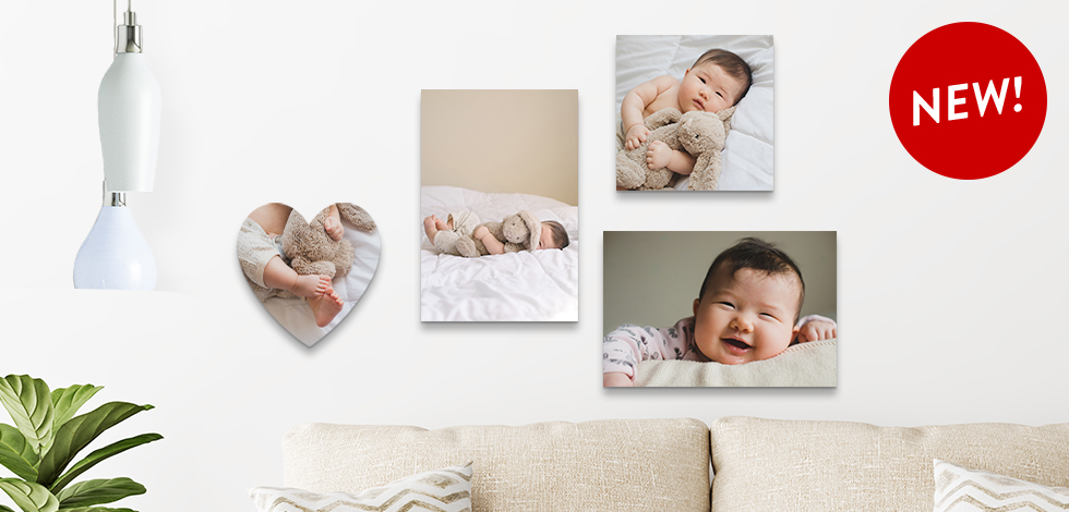 PHOTO TILES FOR BABY’S FIRST SMILES