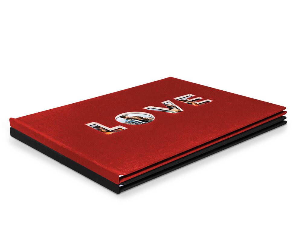 11x8" Linen Photo Books DieCut Covers Snapfish UK