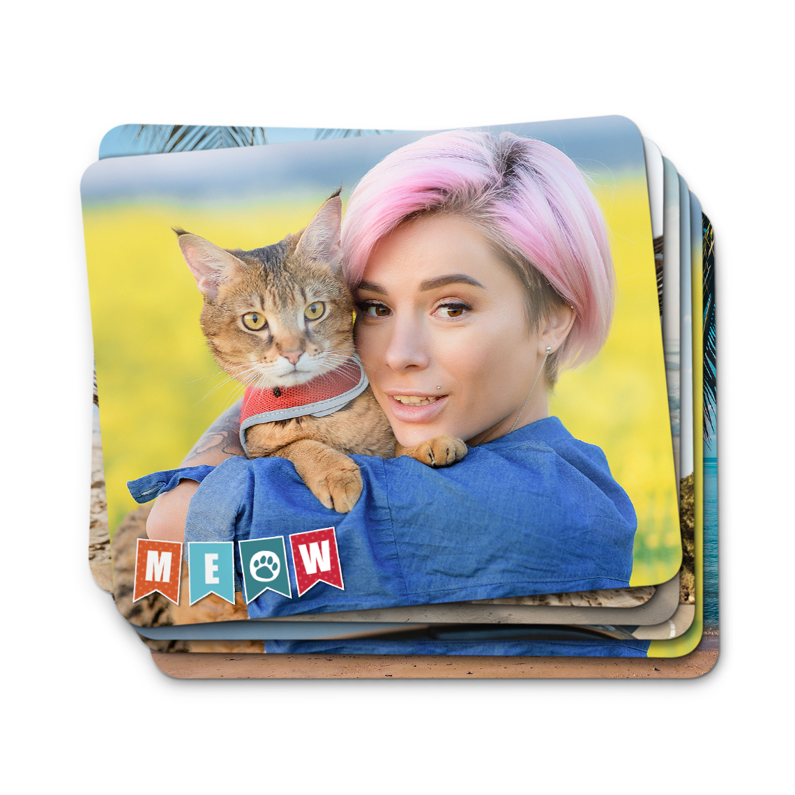 Set of 6 Photo Placemats Personalised Placemats Snapfish UK