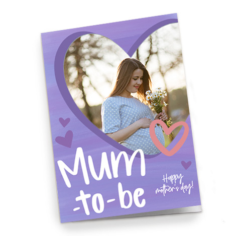 Mum Hearts card