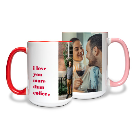 15oz Color Accent Mugs