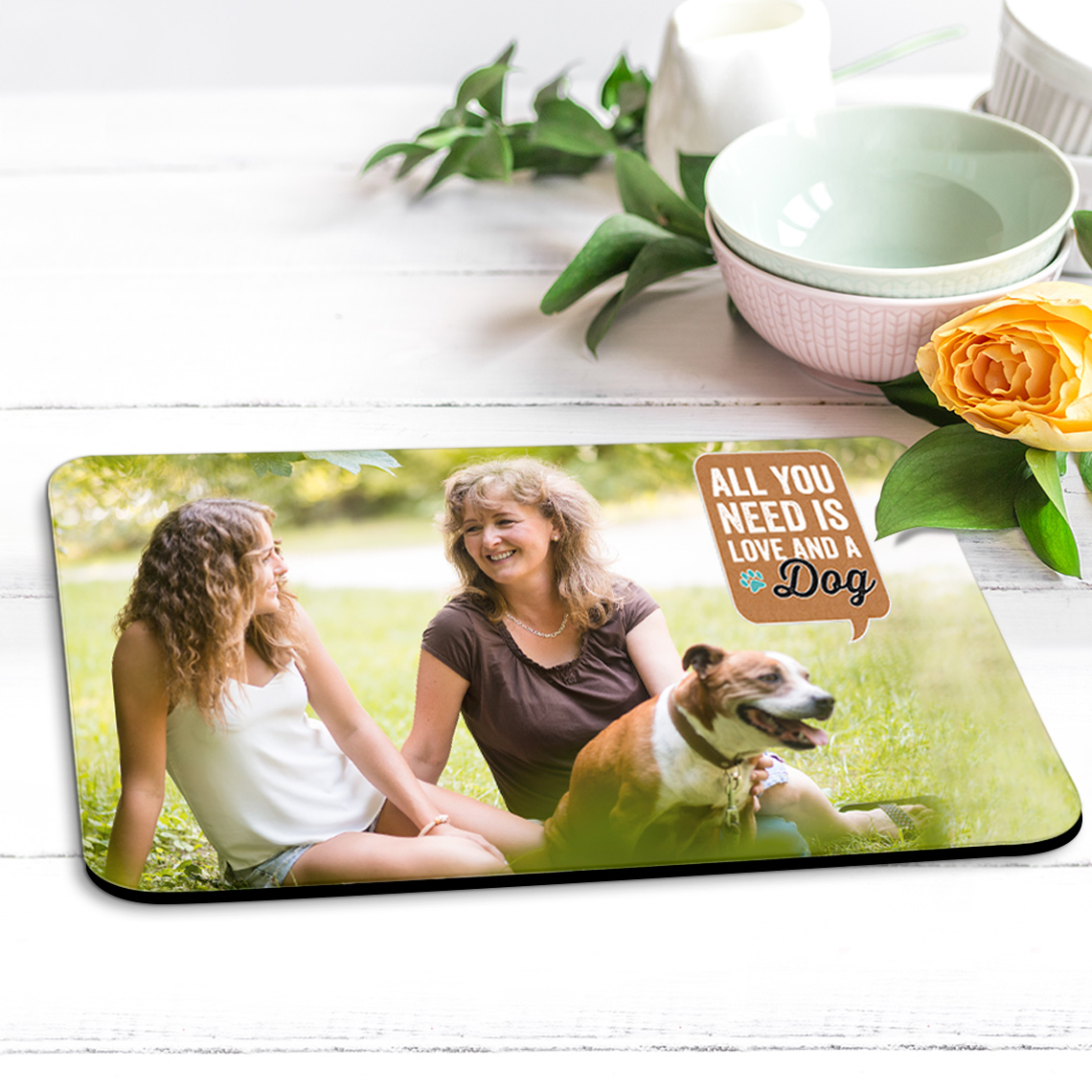 An image of Personalised Single Photo Placemat | By Truprint
